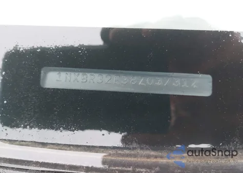 2008 Toyota Corolla Ce from USA, damaged, VIN 1NXBR32E38Z037312